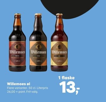 SuperBrugsen Willemoes øl tilbud