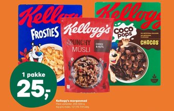 SuperBrugsen Kellogg's morgenmad tilbud
