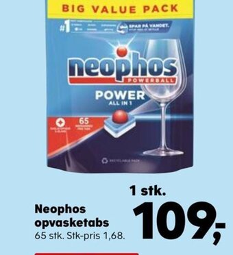 SuperBrugsen Neophos opvasketabs tilbud