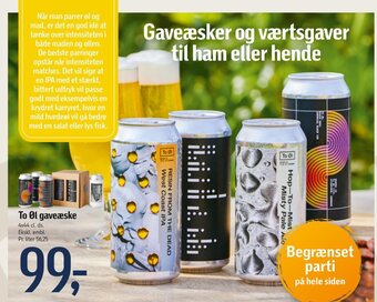 Føtex To Øl gaveæske tilbud