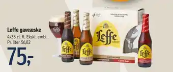 Føtex Leffe gaveæske tilbud