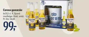 Føtex Corona gaveæske tilbud