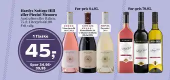 Dagli'Brugsen Hardys nottage hill eller piccini memoro tilbud