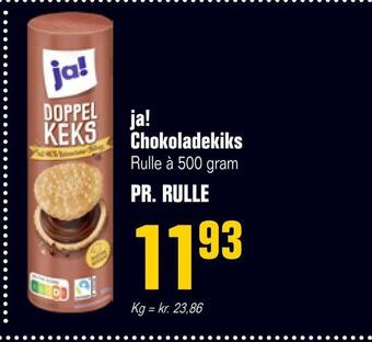 Poetzsch Padborg Ja! chokoladekiks tilbud