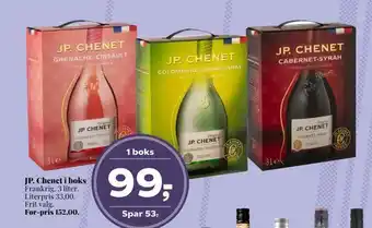 Dagli'Brugsen Jp. chenet i boks tilbud