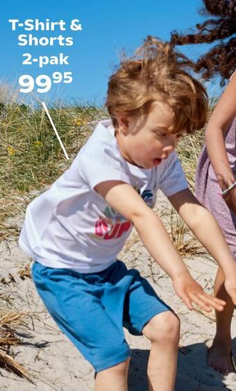 Kvickly T-shirt & shorts tilbud