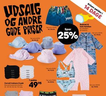 Kvickly Badetøj til hele familien tilbud