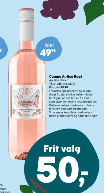 Campo antico rosé