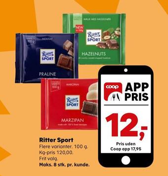 SuperBrugsen Ritter sport tilbud