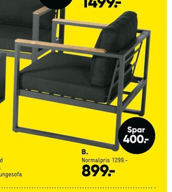 Bilka Tavira loungestol tilbud