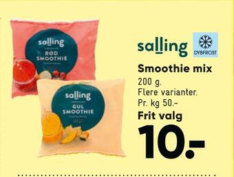 Bilka Smoothie mix tilbud