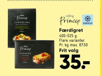 Bilka Færdigret tilbud