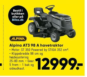 Bilka Alpina at3 98 a havetraktor tilbud