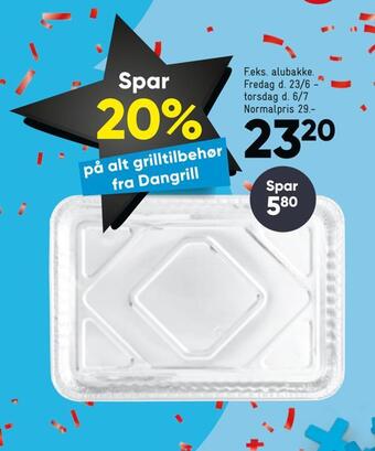 Bilka Spar 20% på alt grilltilbehør fra dangrill tilbud