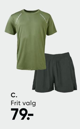 Bilka T-shirt eller shorts tilbud