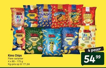 Fakta Tyskland Kims chips tilbud