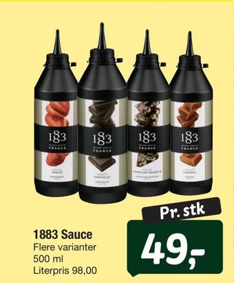 Fakta Tyskland 1883 sauce tilbud