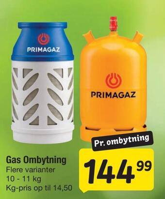 Fakta Tyskland Gas ombytning tilbud