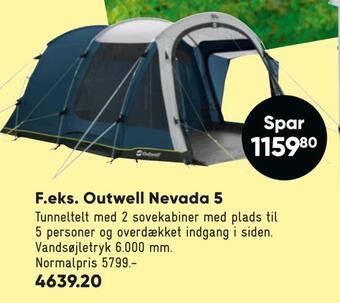 Bilka Outwell nevada 5 tilbud