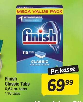 Fakta Tyskland Finish classic tabs tilbud