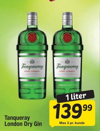 Fakta Tyskland Tanqueray london dry gin tilbud