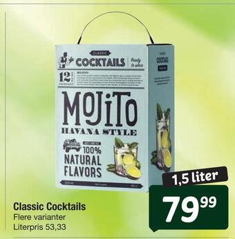 Fakta Tyskland Classic cocktails tilbud