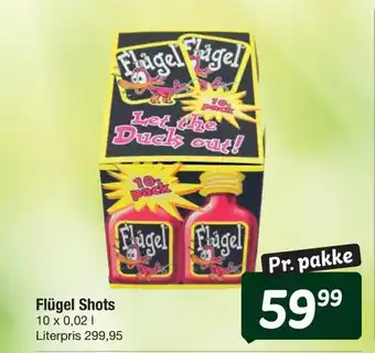 Fakta Tyskland Flügel shots tilbud