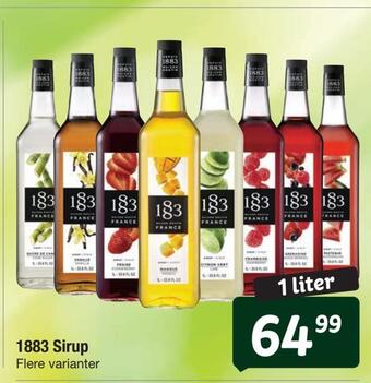 Fakta Tyskland 1883 sirup tilbud