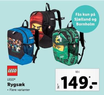 Lidl Rygsæk tilbud