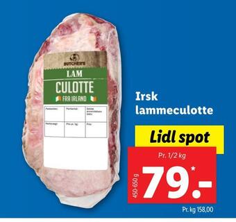 Irsk lammeculotte