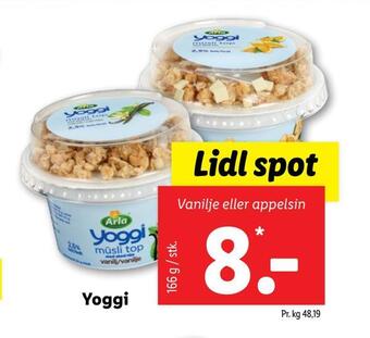 Lidl Yoggi tilbud