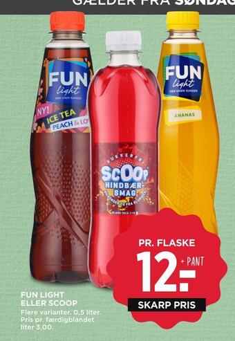 MENY Fun light eller scoop tilbud