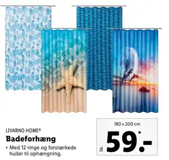 Lidl Badeforhæng tilbud