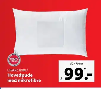 Lidl Hovedpude med mikrofibre tilbud