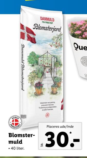 Lidl Blomstermuld tilbud