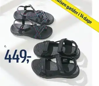 Føtex Skechers sandaler tilbud
