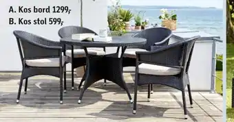 Føtex Kos stol tilbud