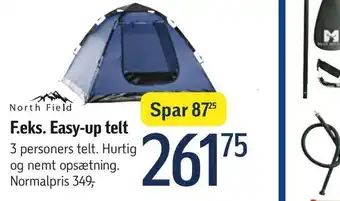 Føtex Easy-up telt tilbud