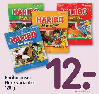 REMA 1000 Haribo poser tilbud