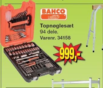 Harald Nyborg Bahco topnøglesæt tilbud