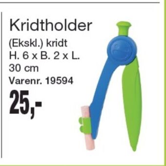 Ukendt kridtholder