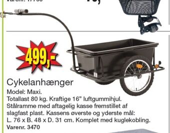 Harald Nyborg Ukendt cykelanhænger tilbud