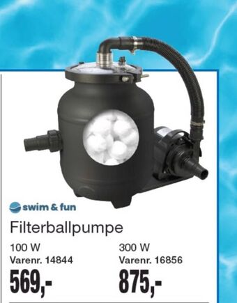 Harald Nyborg Swim & fun filtersystem tilbud
