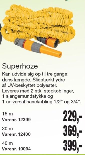 Harald Nyborg Hozelock haveslange tilbud