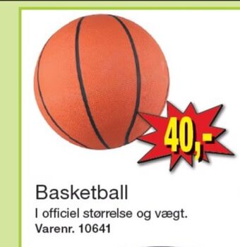 Harald Nyborg Ukendt basketball tilbud