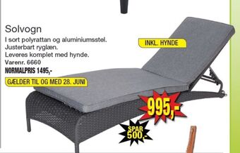 Harald Nyborg Ukendt solvogn tilbud