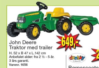 Harald Nyborg John deere traktor tilbud