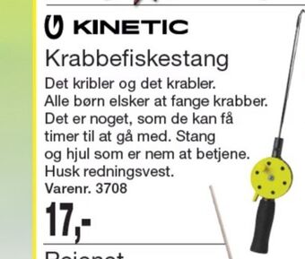 Harald Nyborg Kinetic fiskestang tilbud