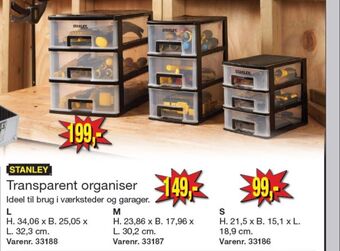 Harald Nyborg Stanley organizer tilbud