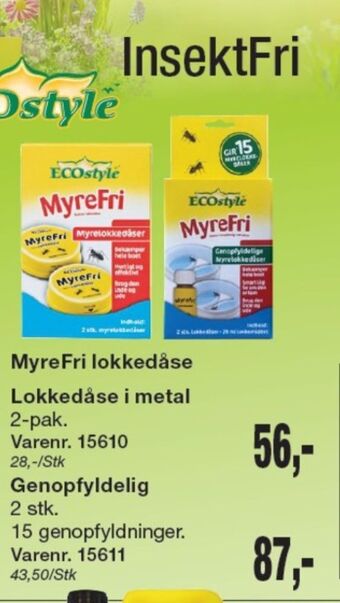 Harald Nyborg Myrefri myrelokkedåse tilbud